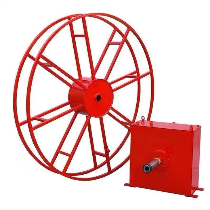 Electric Motor Driven Cable Reel Cable Drum For Gantry Crane Using