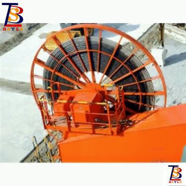 Electric Motor Driven Cable Reel Cable Drum For Gantry Crane Using