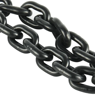سبيكة فولاذية G80 En 818-2 سلسلة رفع سوداء